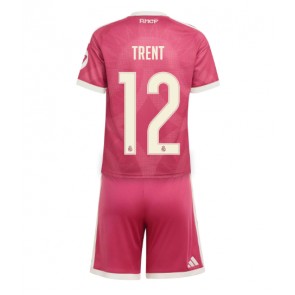 Real Madrid Alexander-Arnold #12 Tredjeställ Barn 2026-27 Kortärmad (+ Korta byxor)